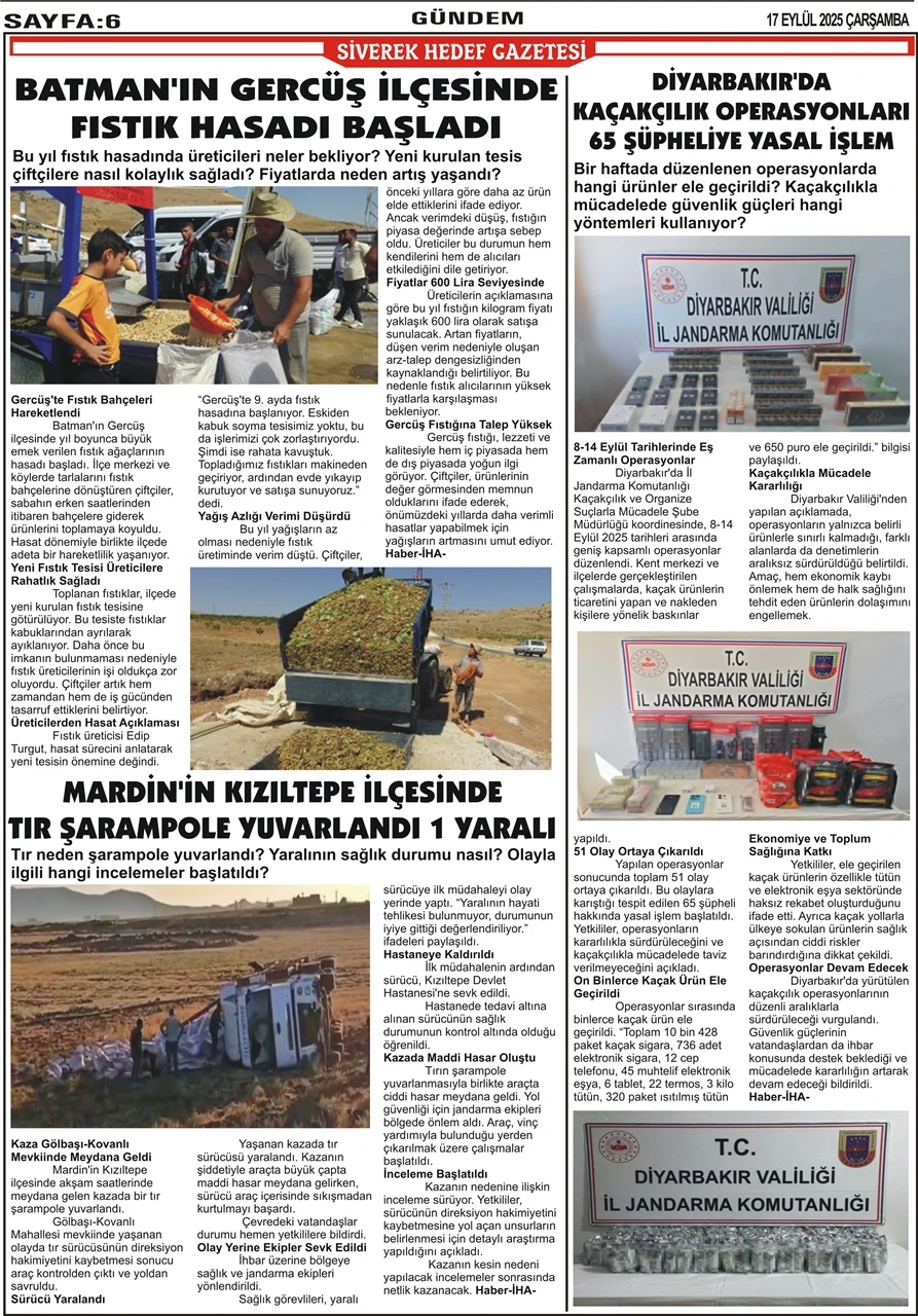 17.09.2025 Tarihli Gazetemiz