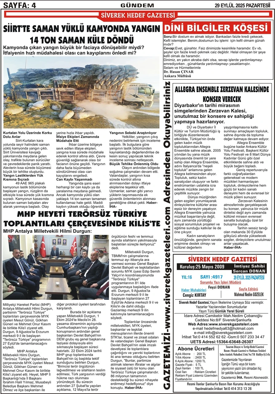 29.092025 Tarihli Gazetemiz