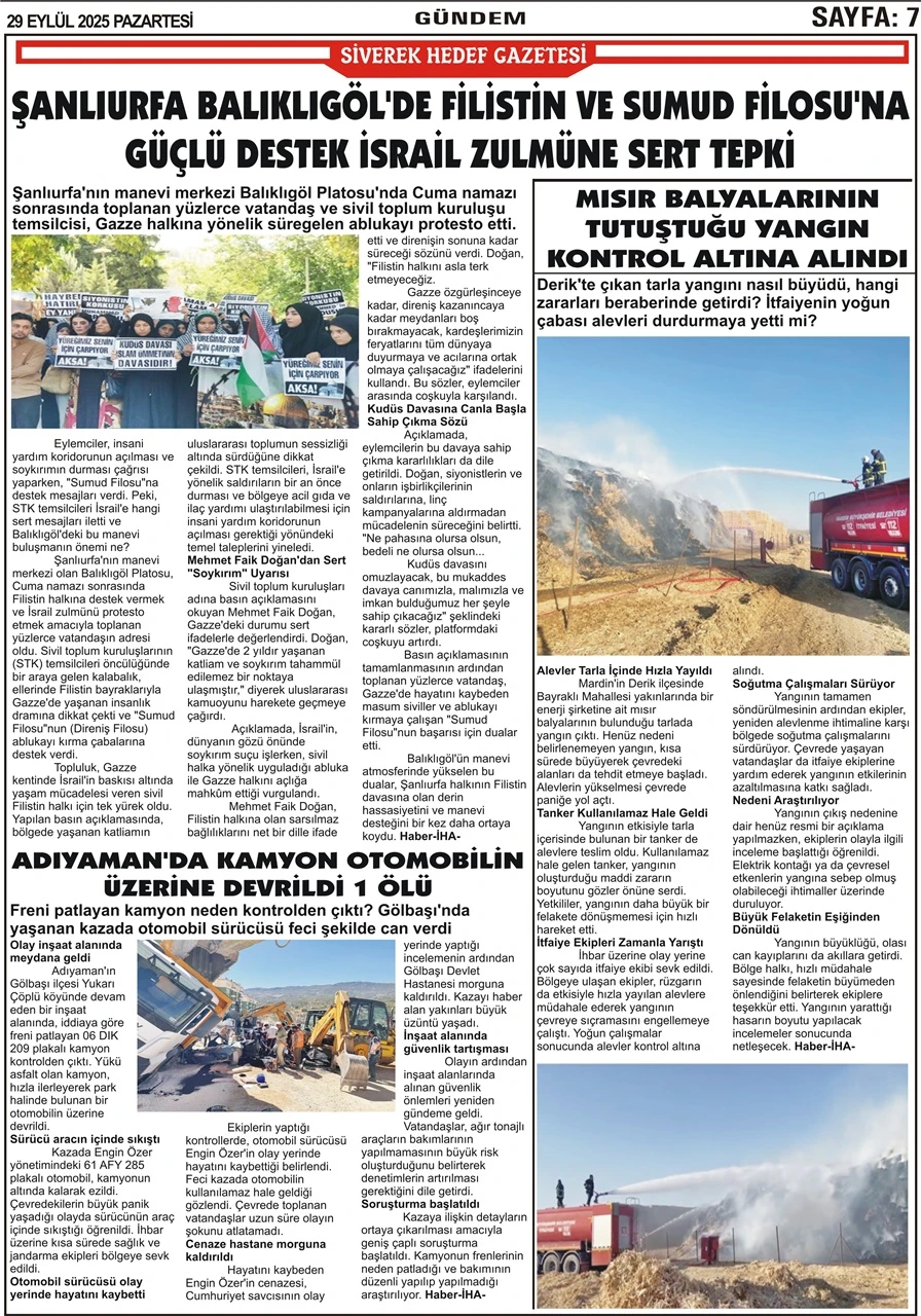 29.092025 Tarihli Gazetemiz