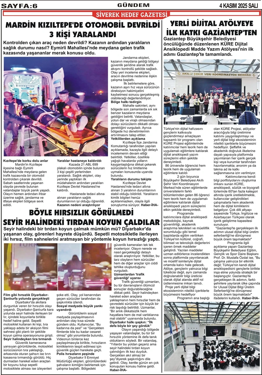 04.11.2025 Tarihli Gazetemiz