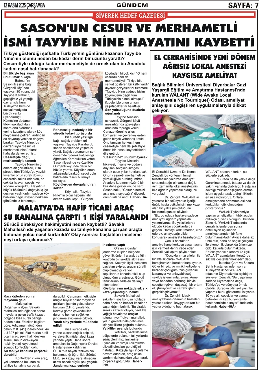 12.11.2025 Tarihli Gazetemiz