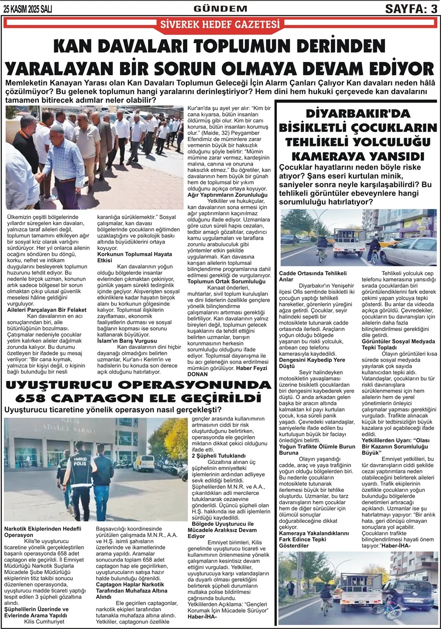 26.11.2025 Tarihli Gazetemi