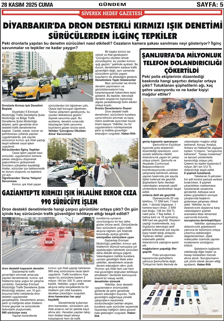 28.11.2025 Tarihli Gazetemiz