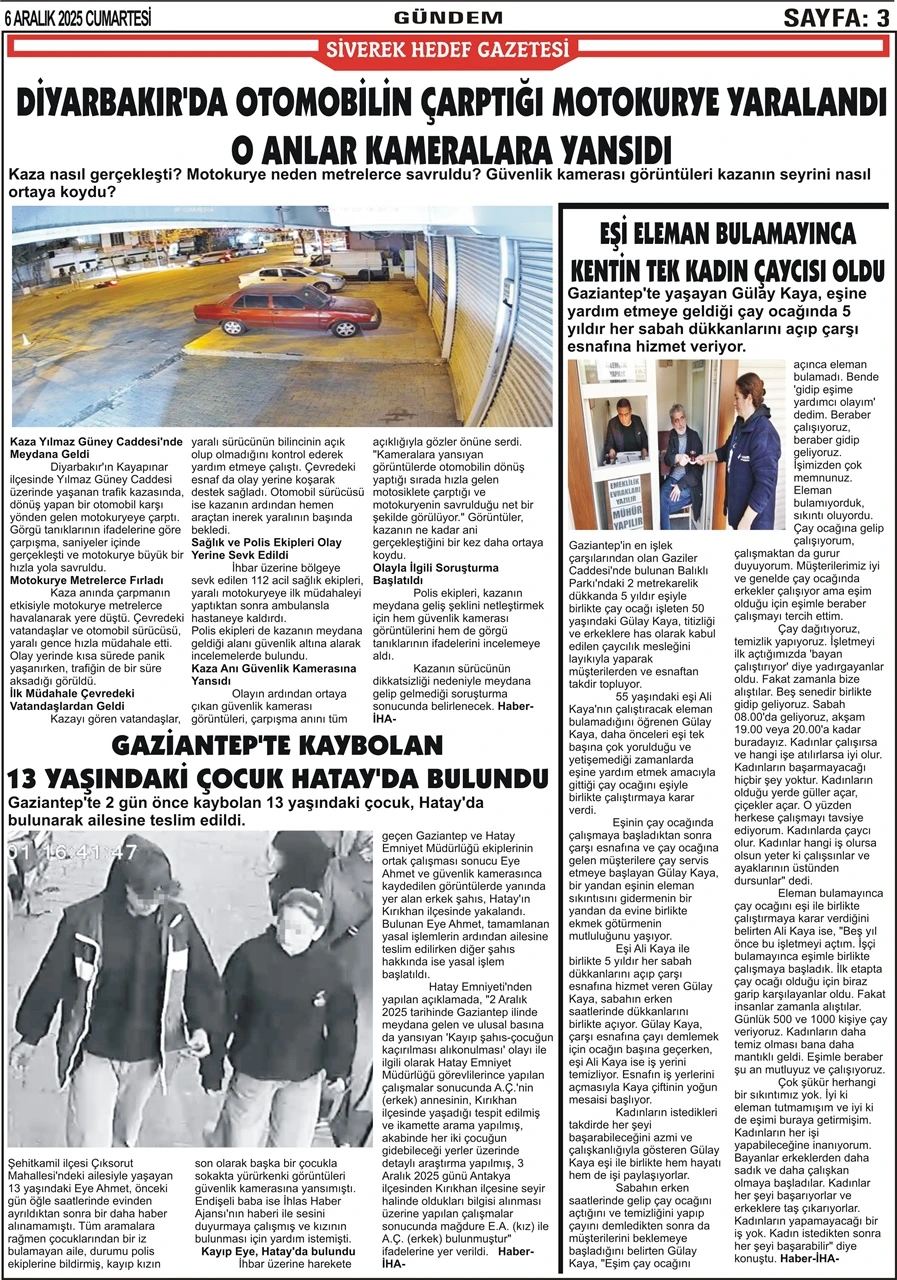 06.12.2025  Tarihli Gazetemiz