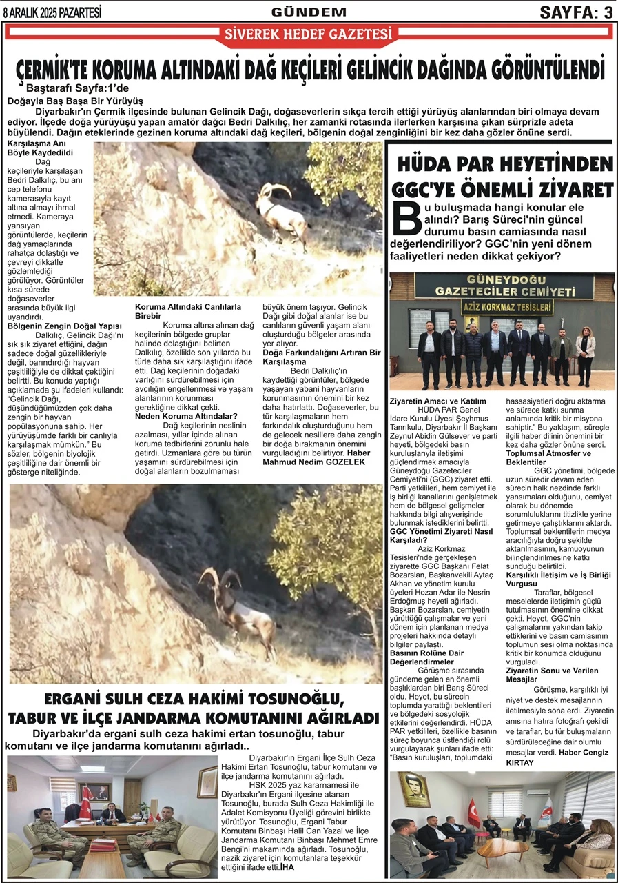 08.12.2025 Tarihli Gazetemiz