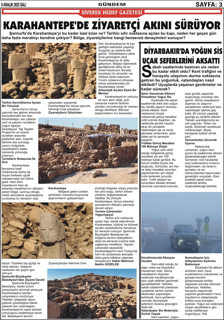 09.12.2025 Tarihli Gazetemiz