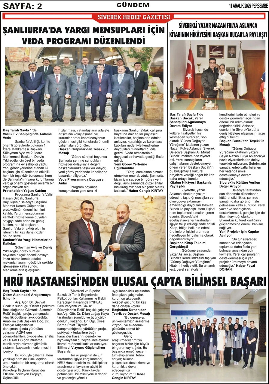 11.12.2025 Tarihli Gazetemiz