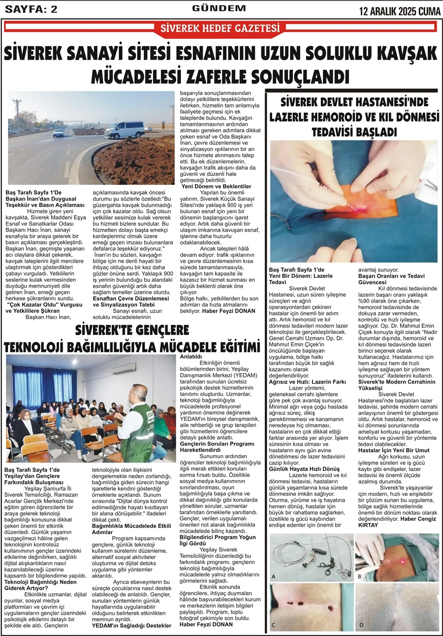 12.12.2025 Tarihli Gazetemiz