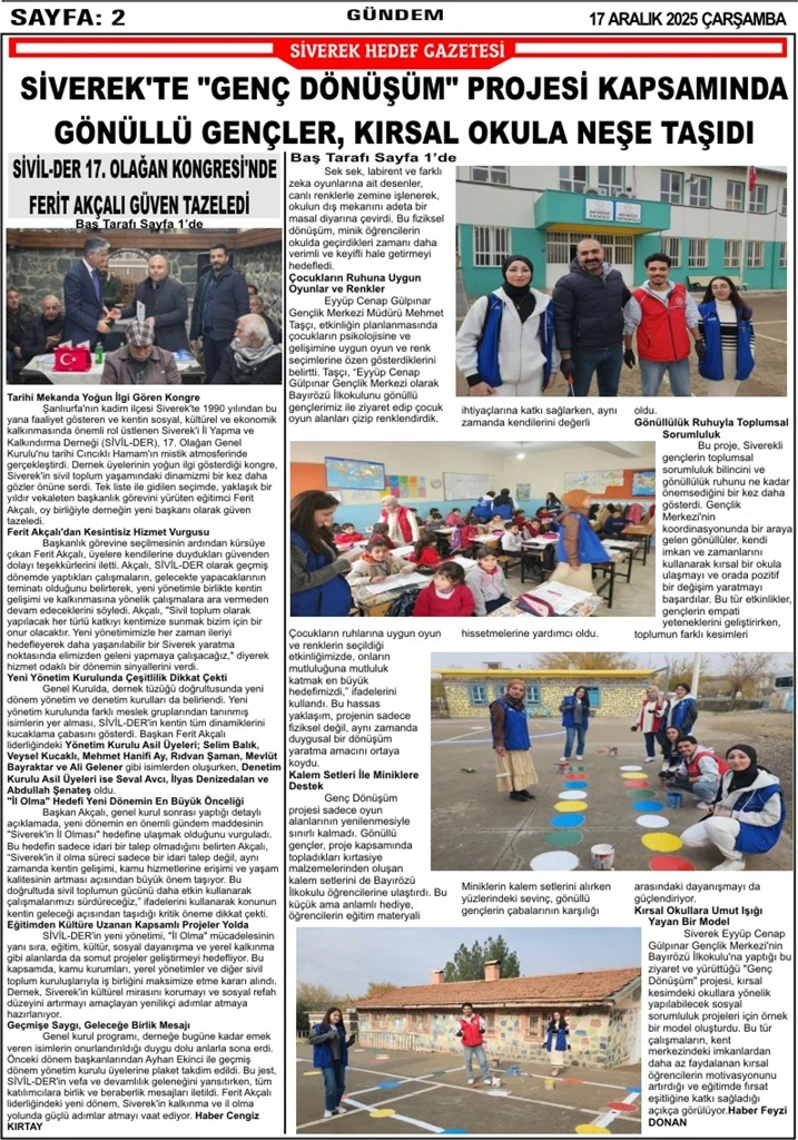 17 12 2025 Tarihli Gazetemiz