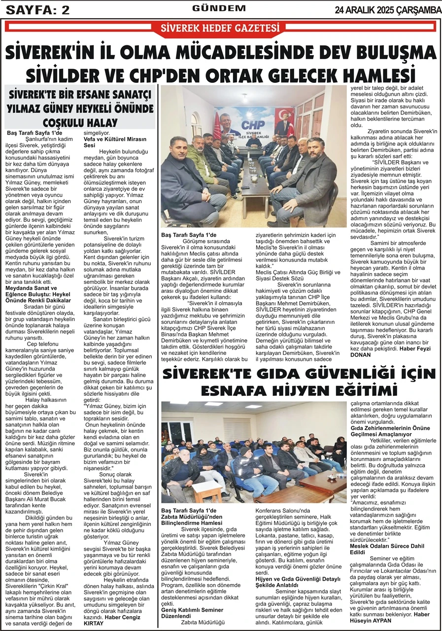 24.12.2025 Tarihli Gazetemiz 