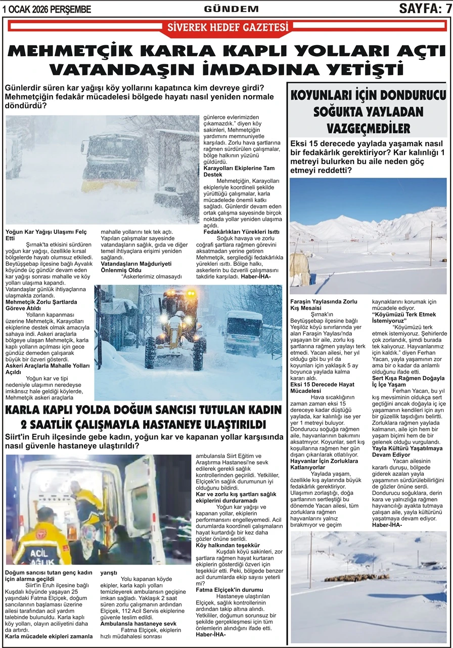 01.01.2026 Tarihli Gazetemiz