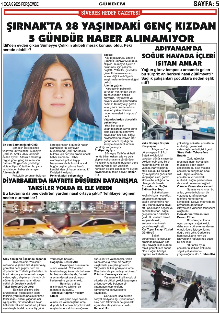 03.01.2026 Tarihli Gazetemiz
