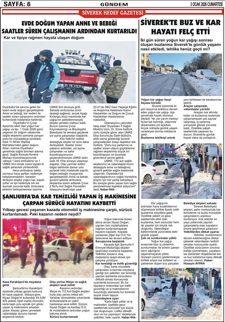 03.01.2026 Tarihli Gazetemiz