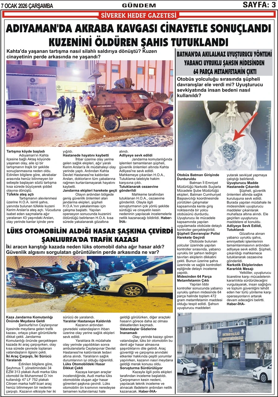 07.01.2026 Tarihli Gazetemiz 