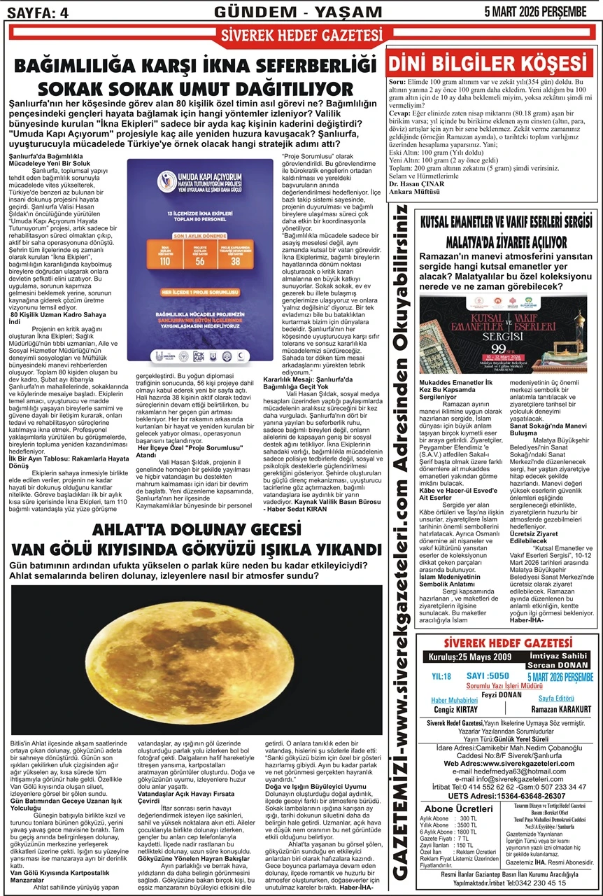 05.03.2026 Tarihli Gazetemiz