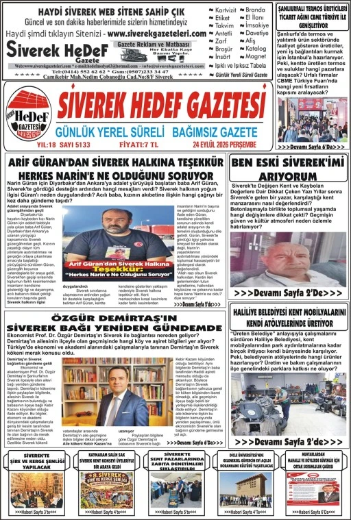 24.09.2026 Tarihli Gazetemiz
