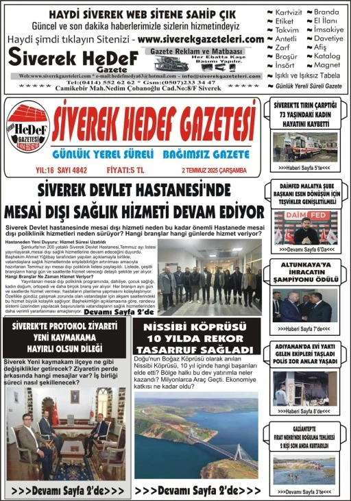 2.07.2025 Tarihli Gaztemiz