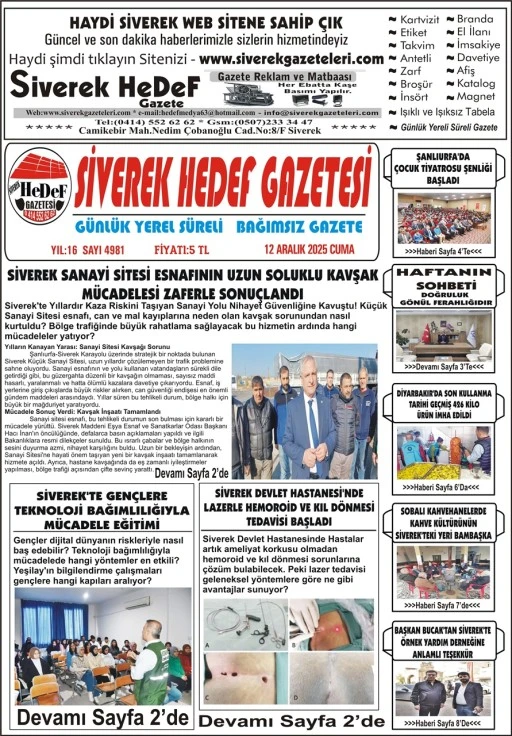 12.12.2025 Tarihli Gazetemiz