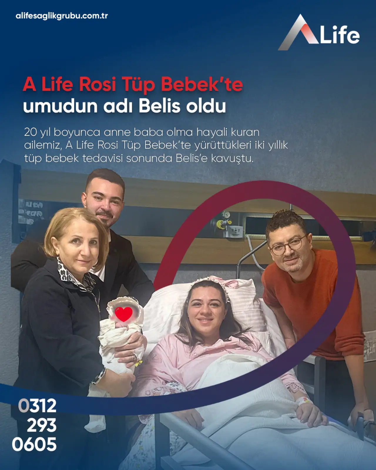 20 Yıllık &Ouml;zlem Belis Bebekle Son Buldu: Mucizenin Adı A Life Rosi!