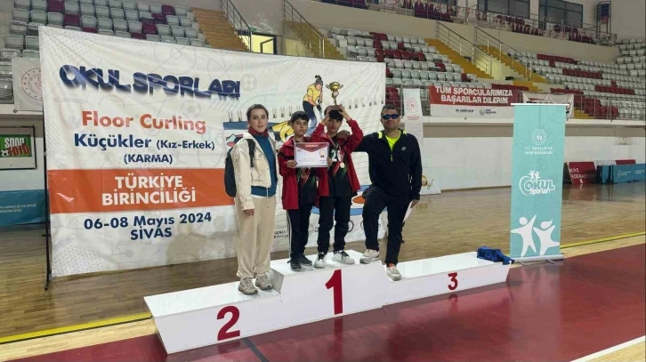 2023-2024 Eğitim-Öğretim Yılı Floor Curling Türkiye Şampiyonası Sivas'ta Gerçekleşti