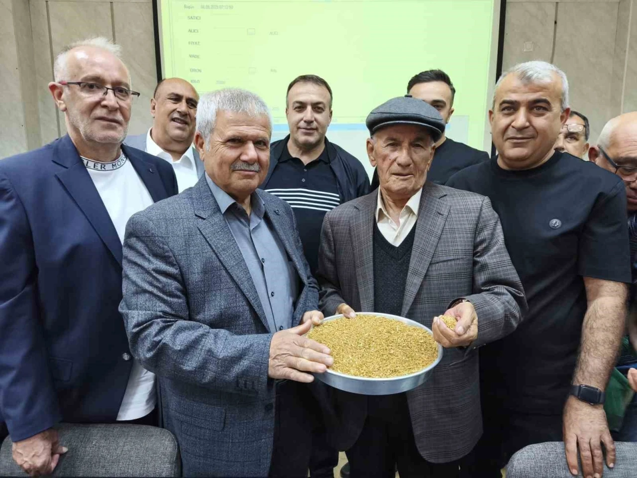 2025 Yılının İlk Buğdayı Ticaret Borsası’nda İşlem Gördü
