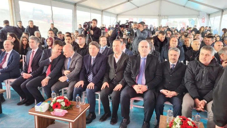 Adalet Bakanı Tunç, Besni Adalet Sarayı’nın Temel Atma Törenine Katıldı
