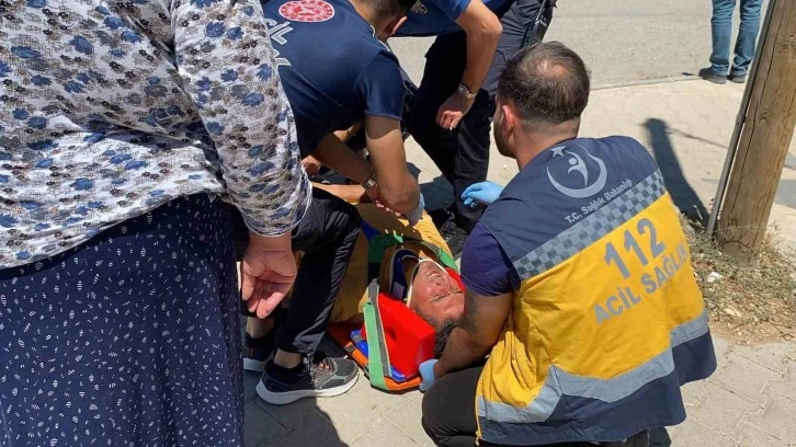 Adıyaman'da Otomobil ve Motosiklet Çarpıştı: 1 Kişi Yaralandı