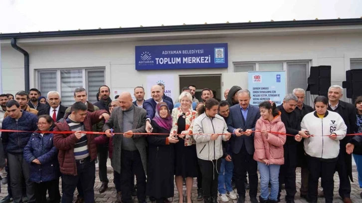 Adıyaman'da Özel Durumlu Bireyler İçin Engelsiz Yaşam Merkezi'nin Açılışı Yapıldı