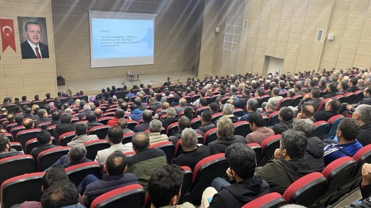 Adıyaman'da Sandık Kurulu Başkanlarına Özel Eğitim