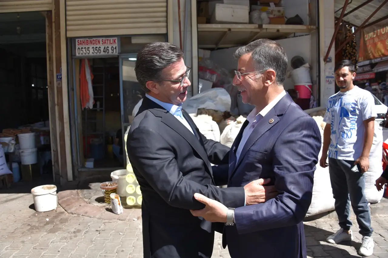 AK Parti Heyetinden Başkan Bucak’a Anlamlı Ziyaret
