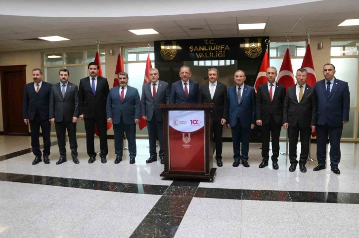 Bakan Özhaseki Şanlıurfa’da