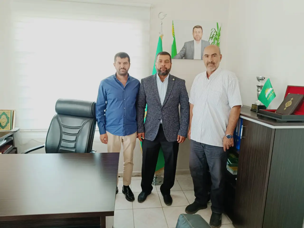 Başkan Yardımcısı Keke Bucak’tan HÜDA PAR Ziyareti