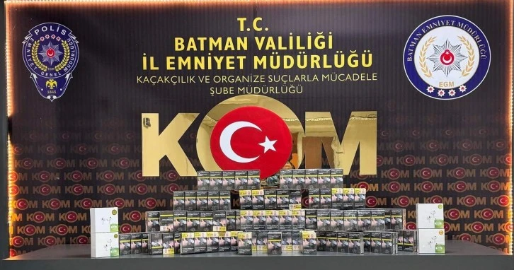 Batman'da Büyük Kaçakçılık Operasyonu: 3 Şüpheli Tutuklandı