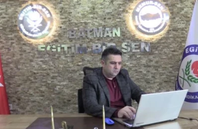 Batman'da Öğretmene Yapılan Saldırıya Eğitim Bir Sen'den Sert Tepki