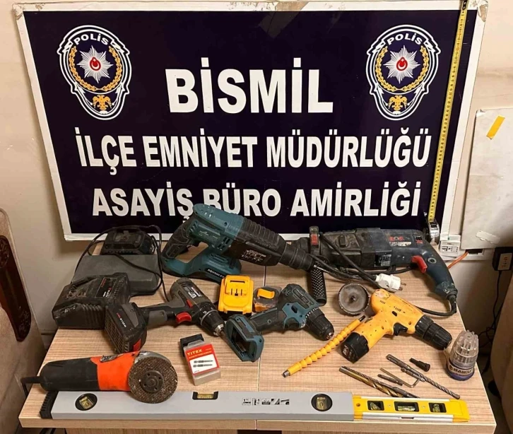 Bismil'de Hırsızlık Operasyonu: Sanayi Hırsızı Mal Satarken Yakalandı