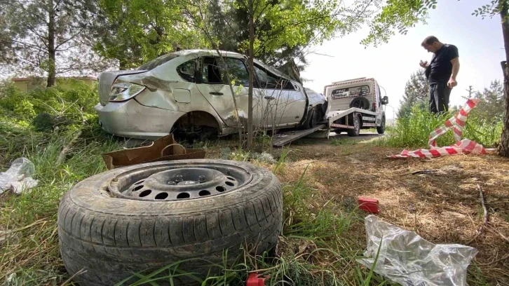 Diyarbakır'da Korkutan Kaza: Kontrolden Çıkan Otomobil Takla Attı, 3 Yaralı