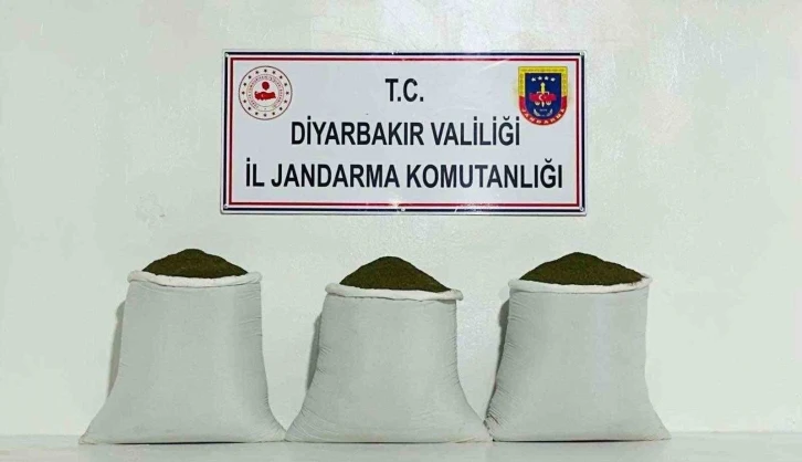 Diyarbakır Lice'de Jandarma Operasyonunda 230 Kilo Esrar Ele Geçirildi