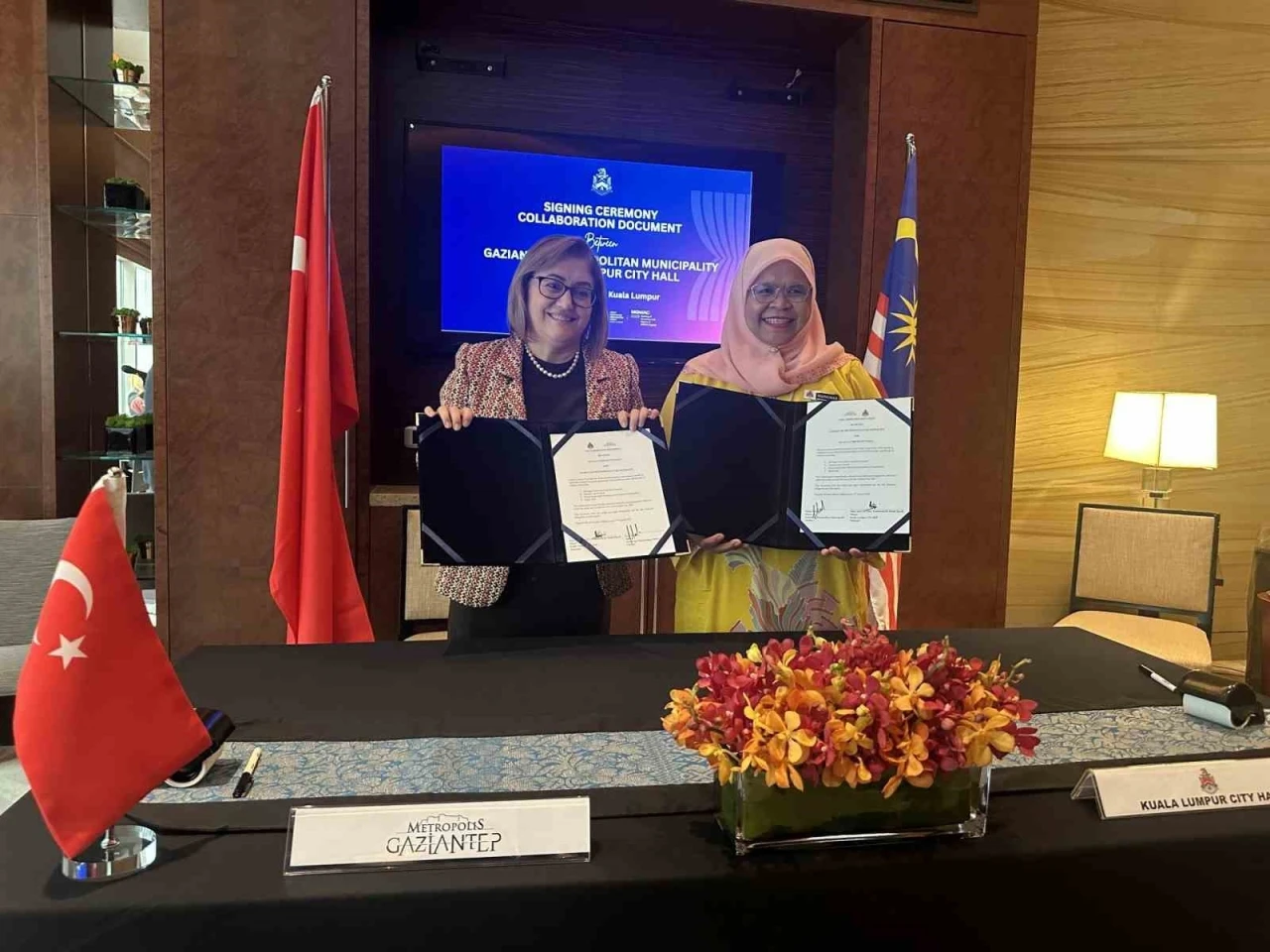 Gaziantep Büyükşehir Belediyesi ve Kuala Lumpur Belediyesi Arasında Stratejik İş Birliği