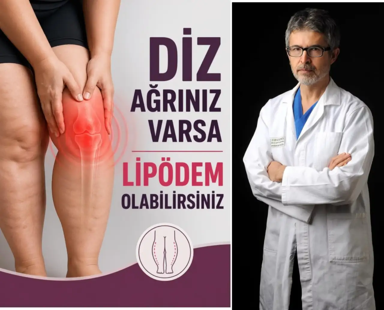 Gizemli Diz Ağrılarının Arkasındaki Gizli Tehlike: Lip&ouml;dem Dosyası