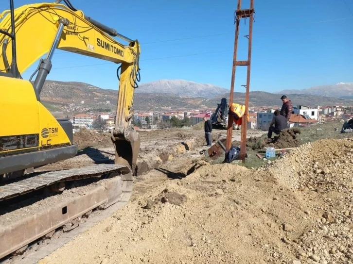 Gölbaşı'nda Karataş Küme Evlerinde Altyapı Yenileniyor