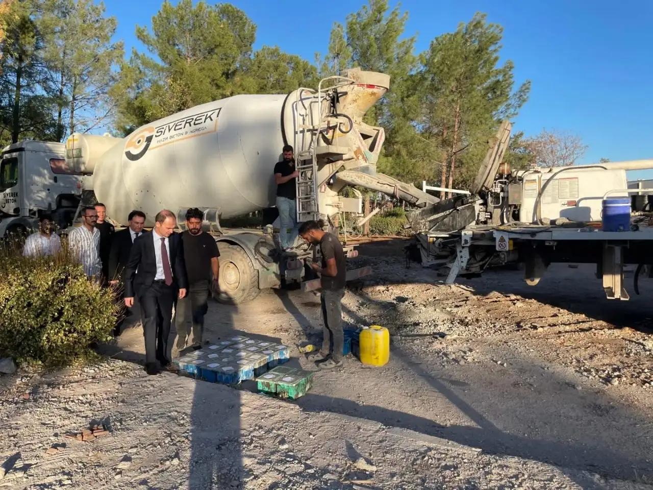 Kaymakam Sak, Siverek KYK Yurt İnşaatında İncelemelerde Bulundu