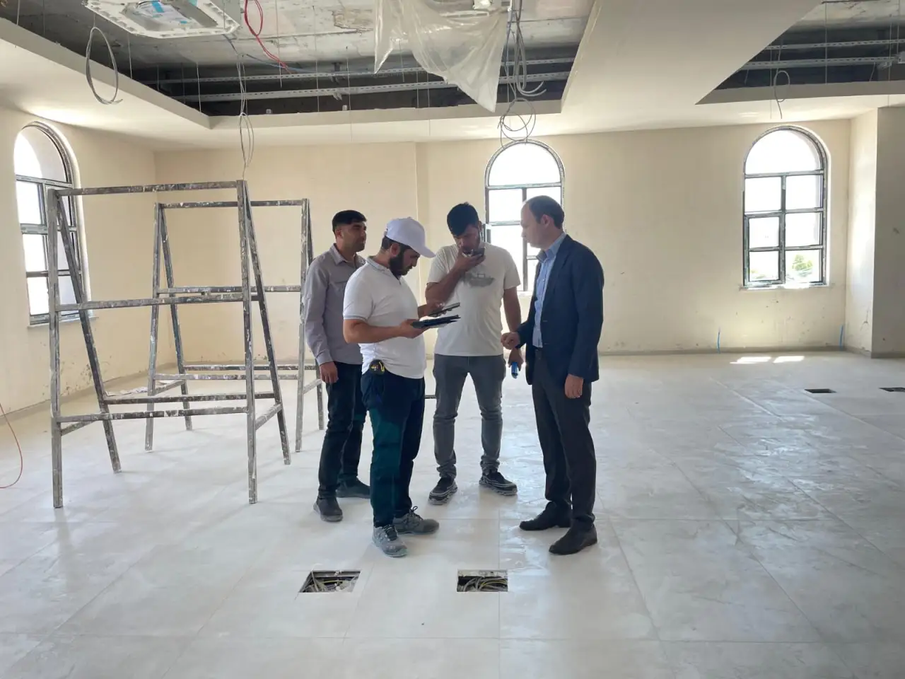 Kaymakam Sak Yeni Hükümet Konağı ve TOKİ Konutları Yerinde İncelendi