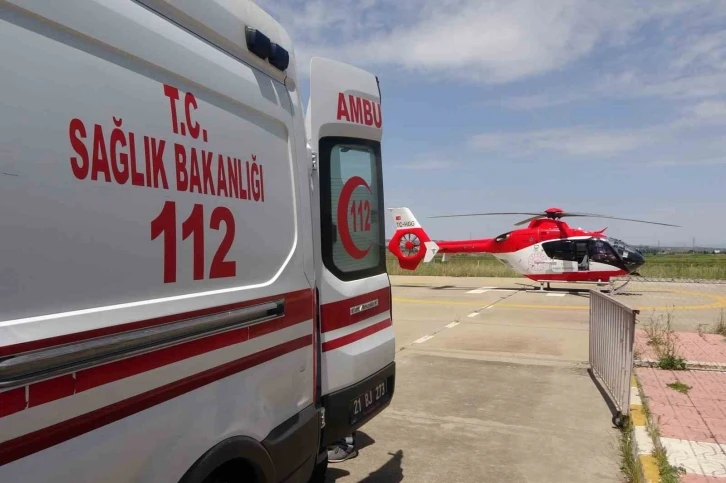 Kaynar Süt Kazası: Küçük Çocuk İçin Ambulans Helikopter Havalandı