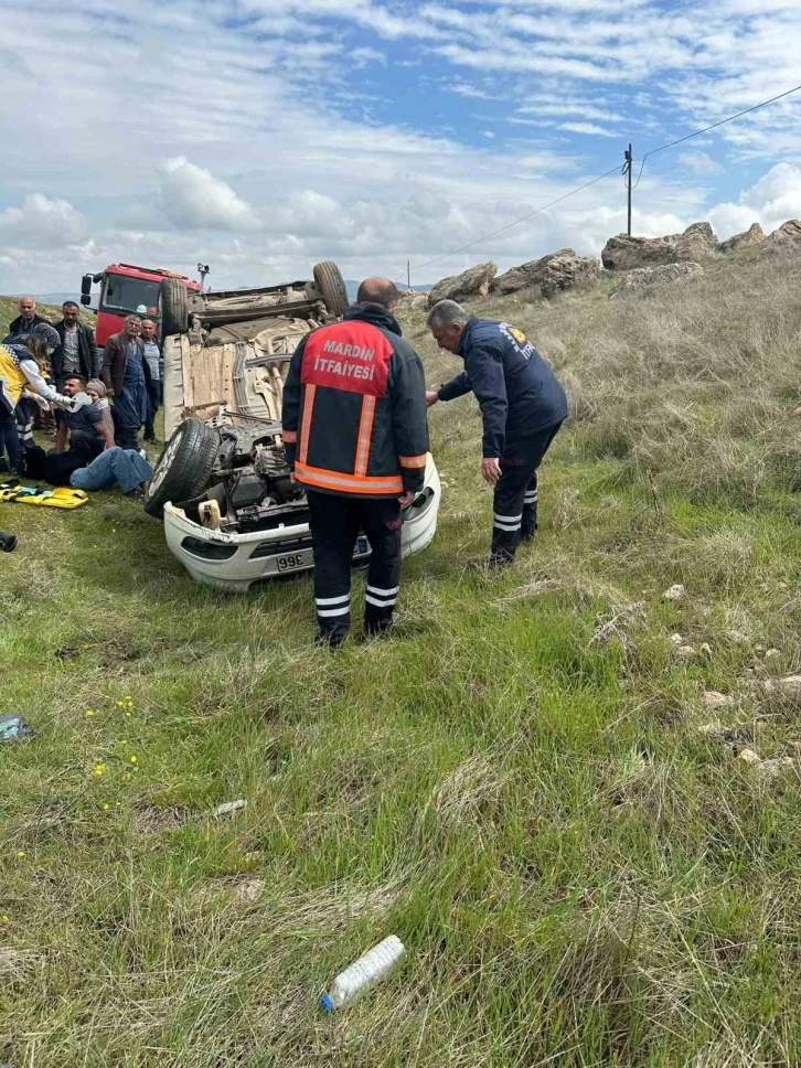 Mardin'de Korkutan Kaza: 4 Kişi Yaralandı