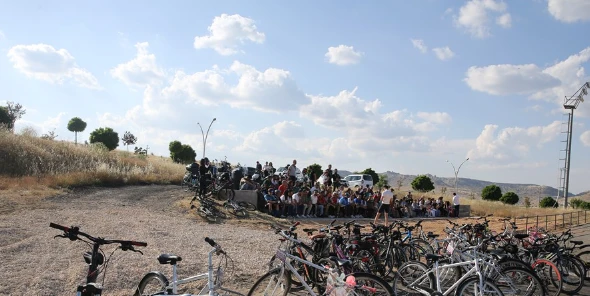 Mardin'de Pedallar Sağlık İçin Çevrildi