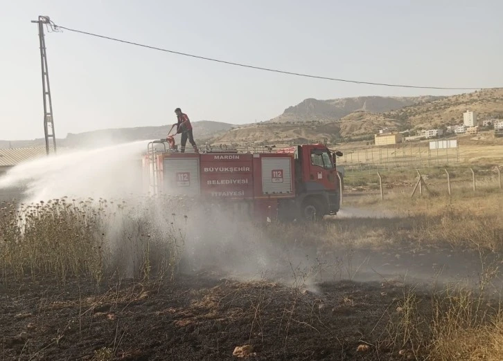 Mardin Ömerli'de Orman Yangını Kontrol Altına Alındı
