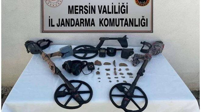 Mersin'de Tarihi Eser Kaçakçılığına Büyük Darbe: 5 Gözaltı