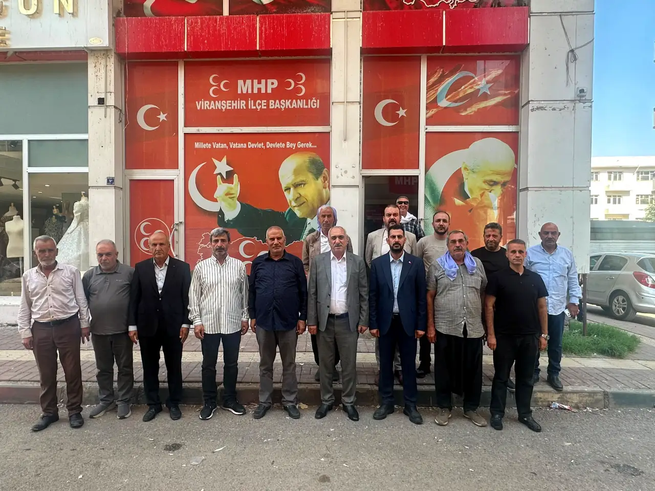 MHP Siverek Teşkilatından Viranşehir’e Ziyaret: İlçeler Arası Güç Birliği Mesajı