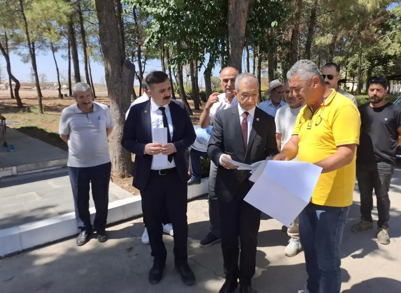 Milletvekili  Dusak, Siverek–Hilvan Yol Yapım Çalışmalarını İnceledi