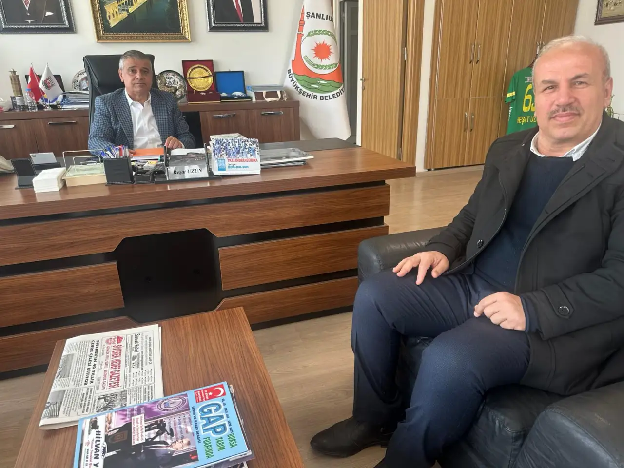 &nbsp;Başkan G&uuml;lpınar&rsquo;dan Siverek Medyasına&nbsp;Can Suyu